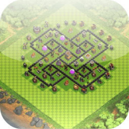 Maps For Clash of Clans 2017 أيقونة