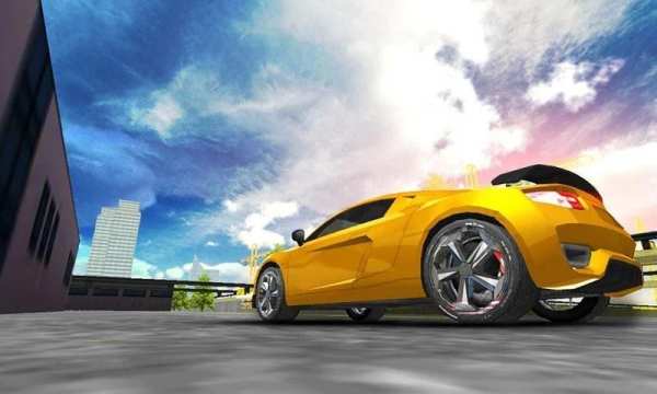 Airborne Car Racing स्क्रीनशॉट 4