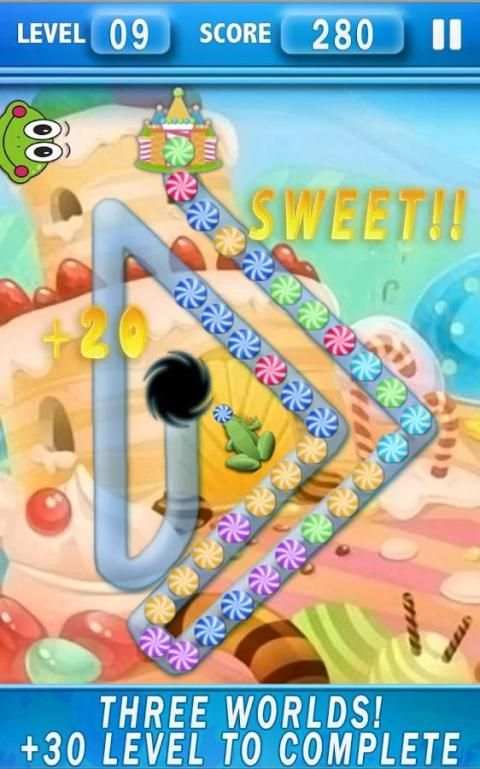 Candy Bubble Frog screenshot 4