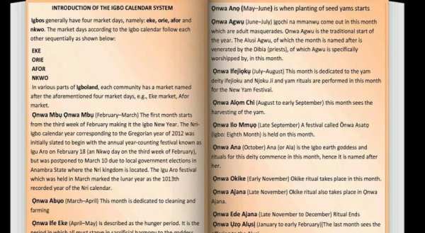 IGBO Calendar- Orlu स्क्रीनशॉट 4