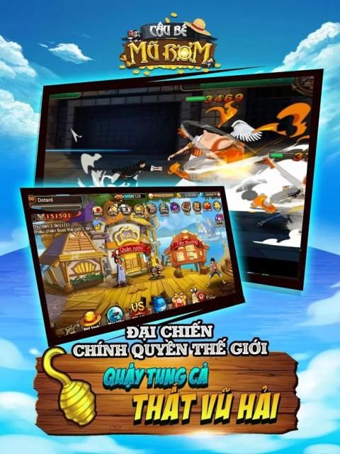 Cậu Bé Mũ Rơm HD 1.1 screenshot 1