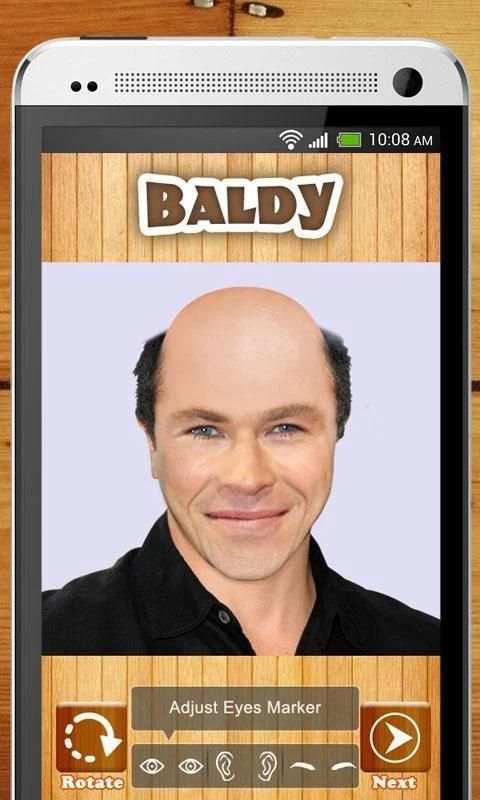 Baldy : Bald Photo Editor स्क्रीनशॉट 3