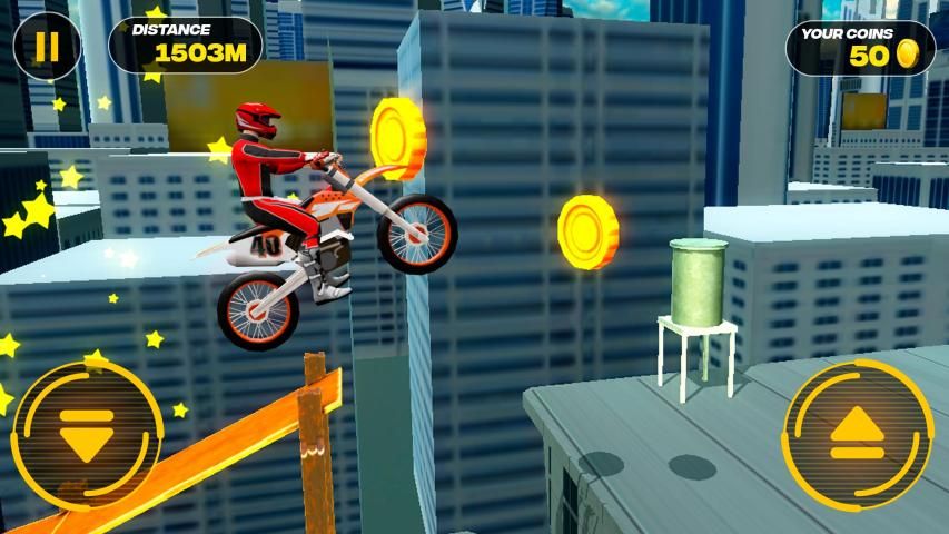 Extreme Bikes Impossible Stunts स्क्रीनशॉट 2