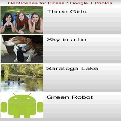 GeoScene for Google + Photos скриншот 2