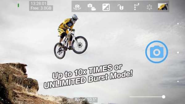 Fast Burst Camera HD скриншот 2