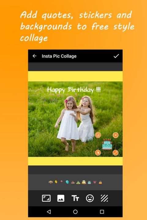 Insta Pic Collage स्क्रीनशॉट 1