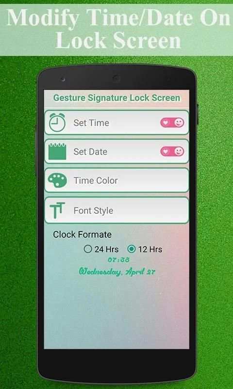 Gesture Signature Lock Screen screenshot 3