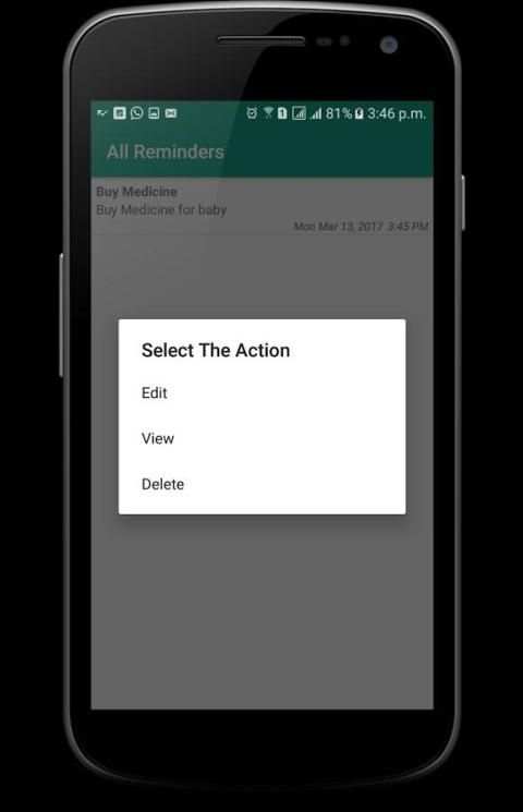 Reminder screenshot 10