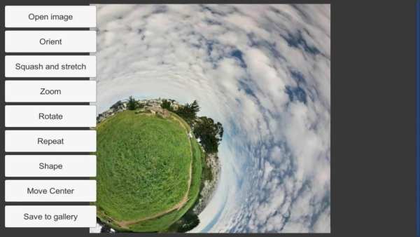 Tiny Planet Pro screenshot 3