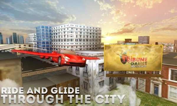 Flying Car Free Racing Sim 3D screenshot 13