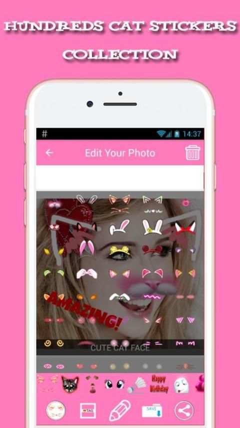 Cat Face Camera screenshot 4