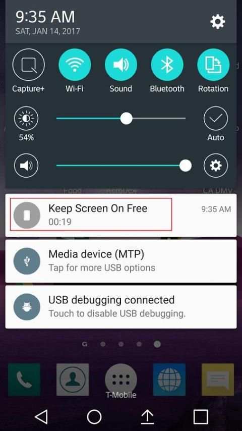 Keep Screen On Free 2 تصوير الشاشة