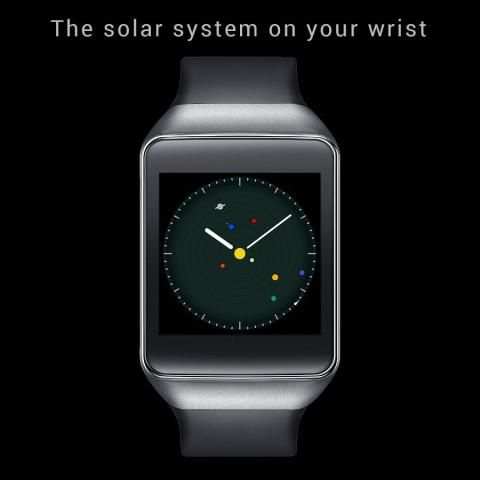 Planets Watchface Android Wear скриншот 4