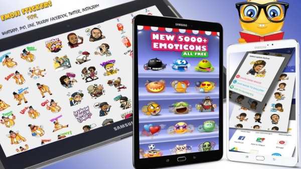 Emoji Stickers for Messengers screenshot 1