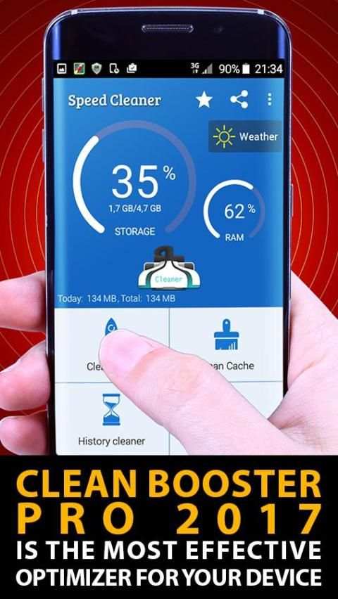 Speed Clean Booster Power 2017 screenshot 7