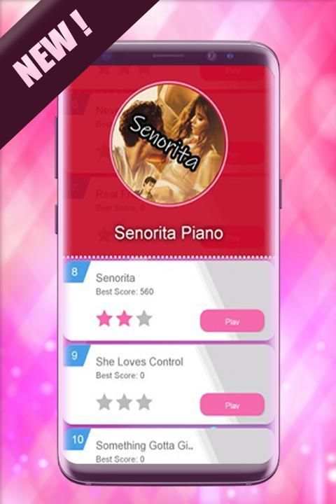 Senorita Piano Tiles screenshot 1