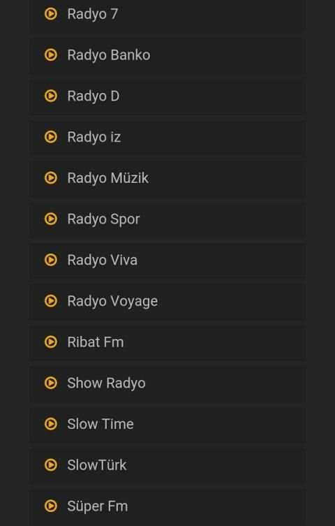 Radyo TR ** स्क्रीनशॉट 1