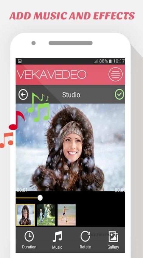 vikavideo : free video editor screenshot 3