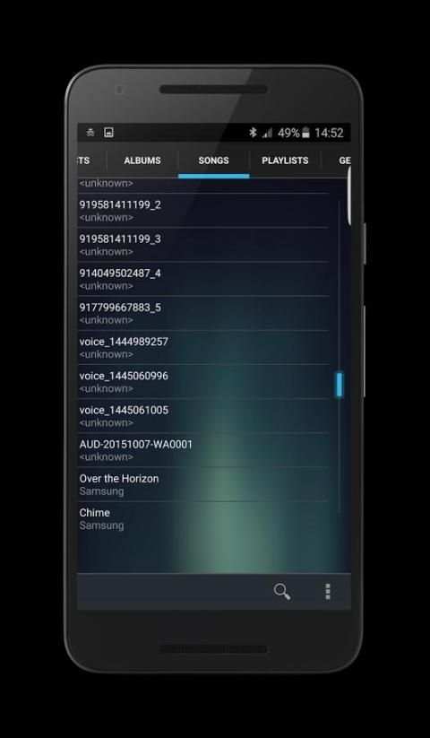 MP3 Music Player स्क्रीनशॉट 2