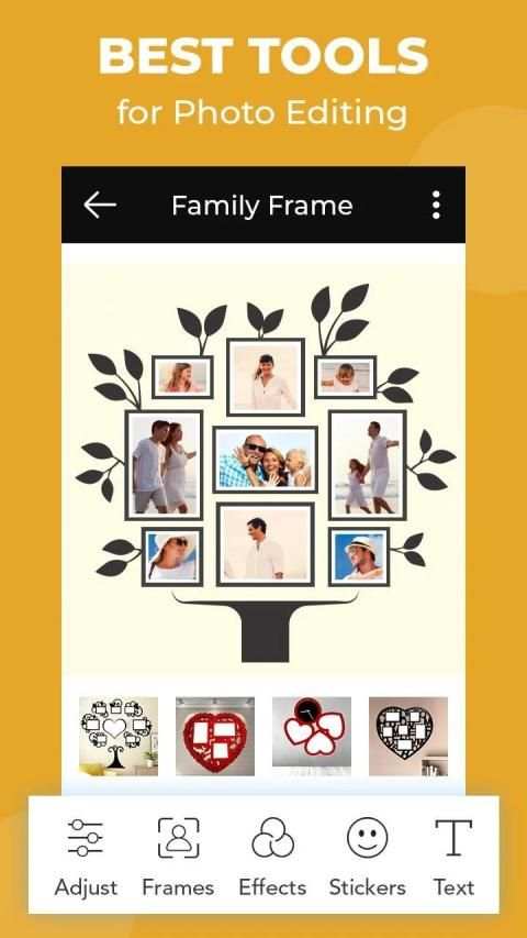 Family Photo Frame - Family Photo Collage स्क्रीनशॉट 2