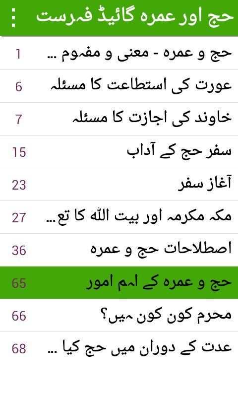 Hajj and Umrah Guide - Urdu скриншот 14