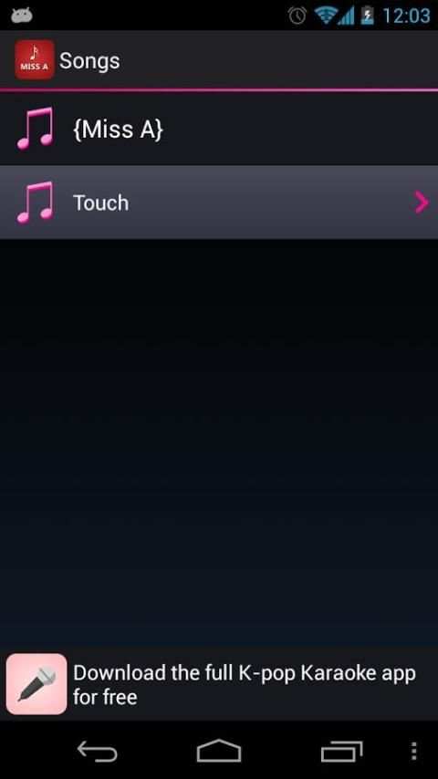 Miss A Lyrics скриншот 2