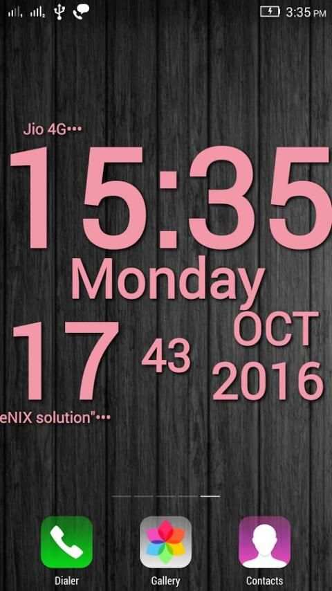 WP Clock screenshot 2