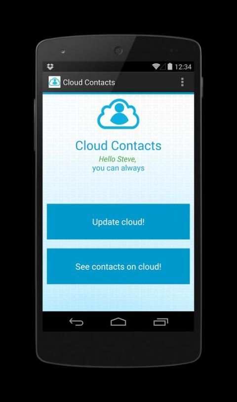 Cloud Contacts screenshot 5