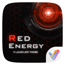 Red Energy V Launcher Theme иконка