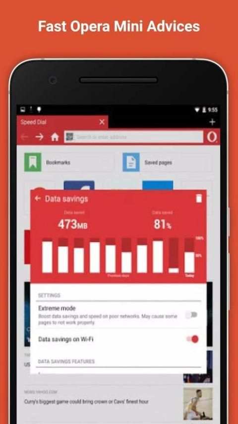 New Opera Mini Beta 2017 Tips screenshot 2