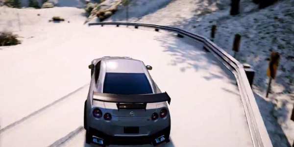 GTR Driving Nissan Winter screenshot 8