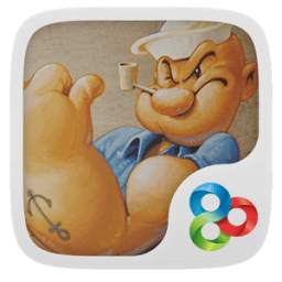 Popeye GOLauncher EX Theme v1.0