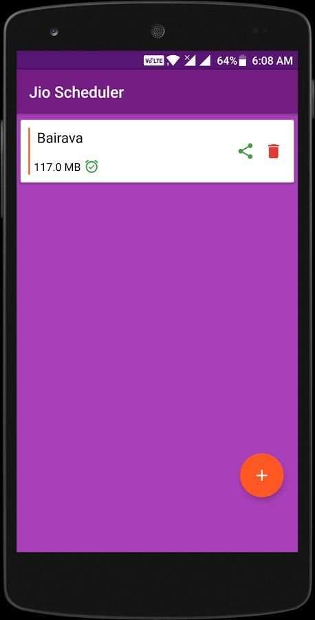 Jio Scheduler screenshot 1