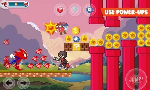 Spider-Sonic Adventure Dash скриншот 1