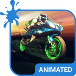 Moto Speed Animated Keyboard