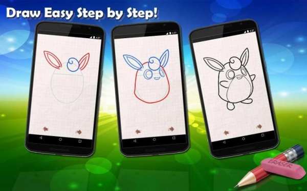 Drawing Lessons Pokemon Go 2 تصوير الشاشة