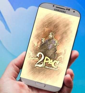 2Pac HD Wallpaper 1 تصوير الشاشة