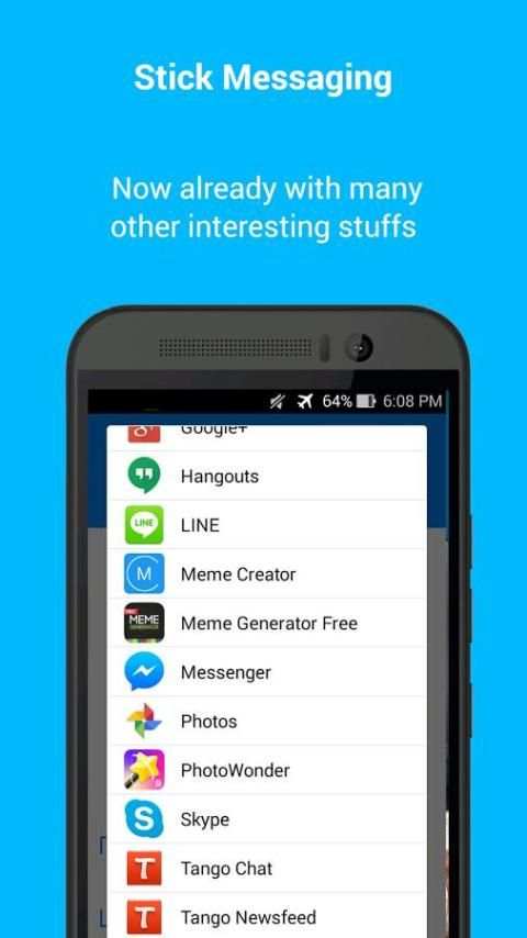 Stick For Messenger скриншот 3