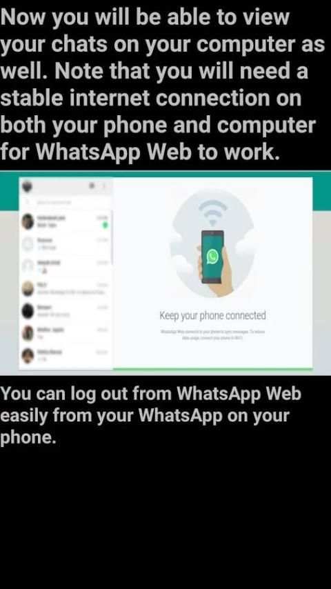 how to use whatsapp web screenshot 1