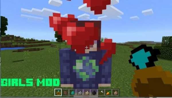 Girls mod for minecraft screenshot 2