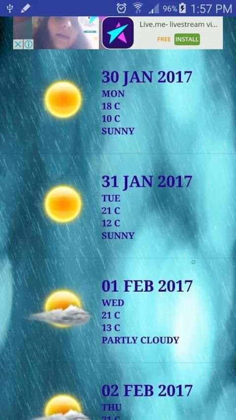 World Weather screenshot 1