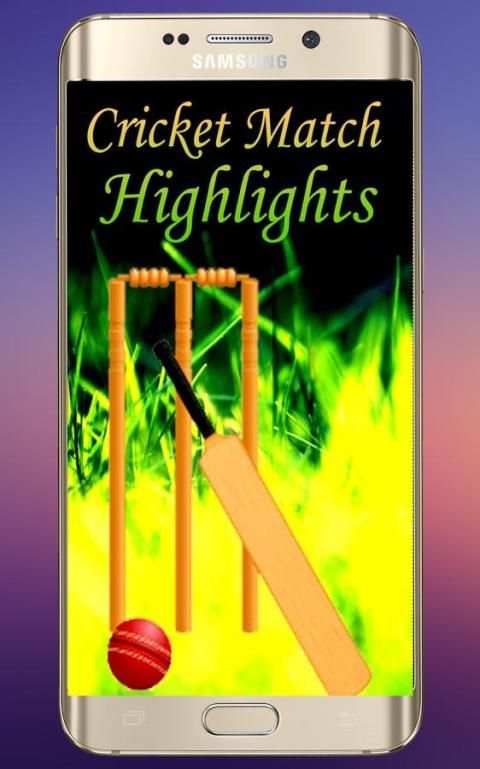 Cricket Highlights स्क्रीनशॉट 3