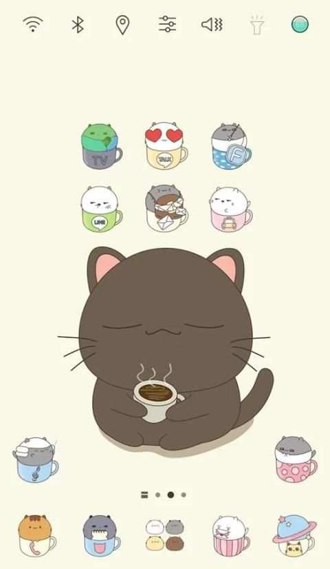 Simple Cute Cat GIF icon theme screenshot 5