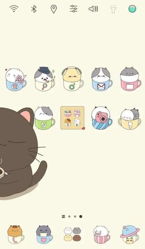 Simple Cute Cat GIF icon theme screenshot 4