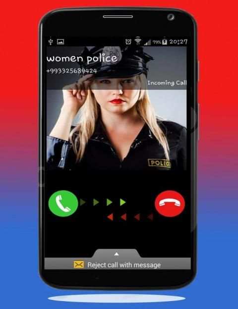 Police Calling App - Fake Call скриншот 3