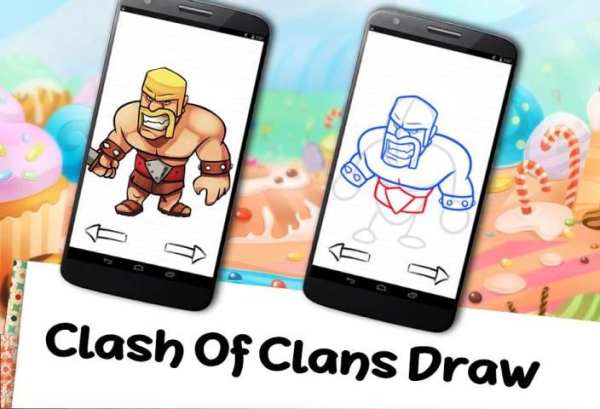 How To Draw Clash Of Clans 3 تصوير الشاشة