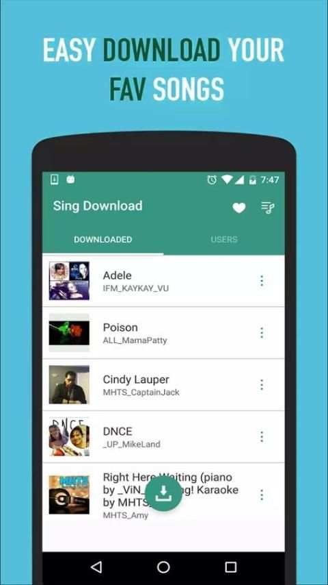New Sing Downloader for Smule скриншот 7