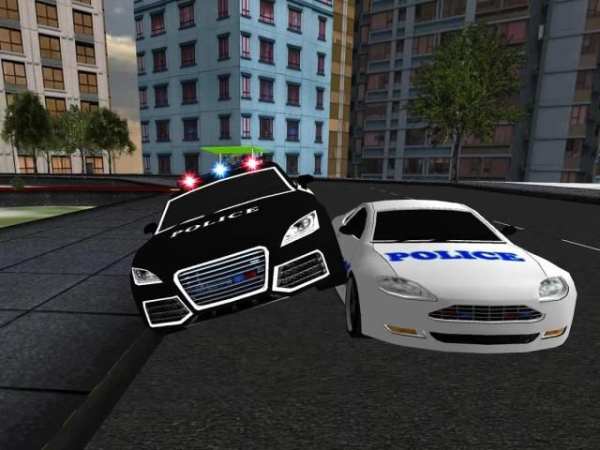 3D Police Car Racer स्क्रीनशॉट 2