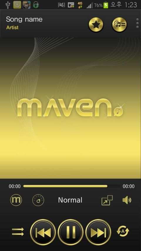 MAVEN Player Gold(Black) Skin screenshot 5