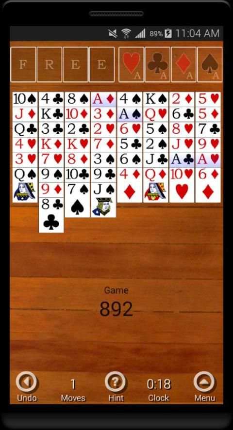 FreeCell Forever скриншот 13